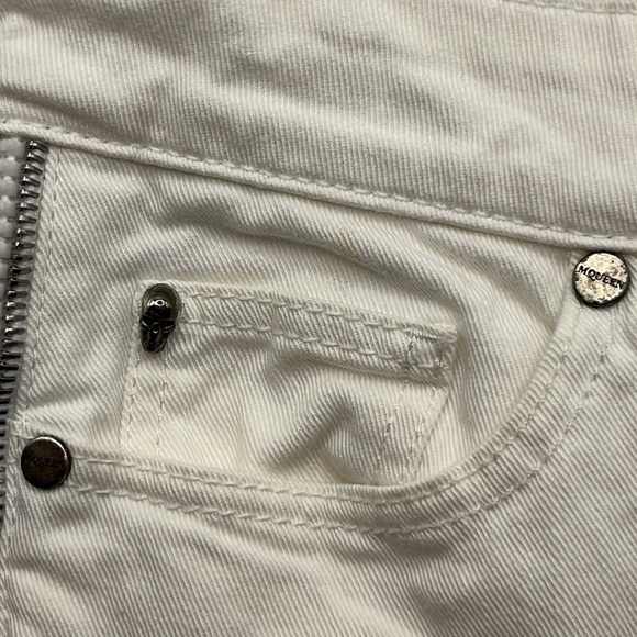 Alexander McQueen Mid Rise Ankle Size EUR 40 Embellished Side Zippers Designer - Picture 10 of 16